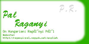 pal raganyi business card